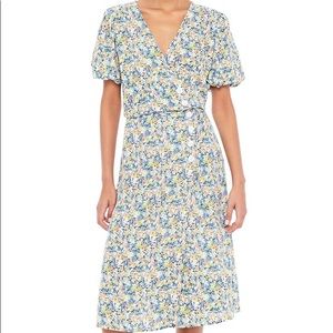 Faithfull The Brand Marta Floral Midi Dress Size 6